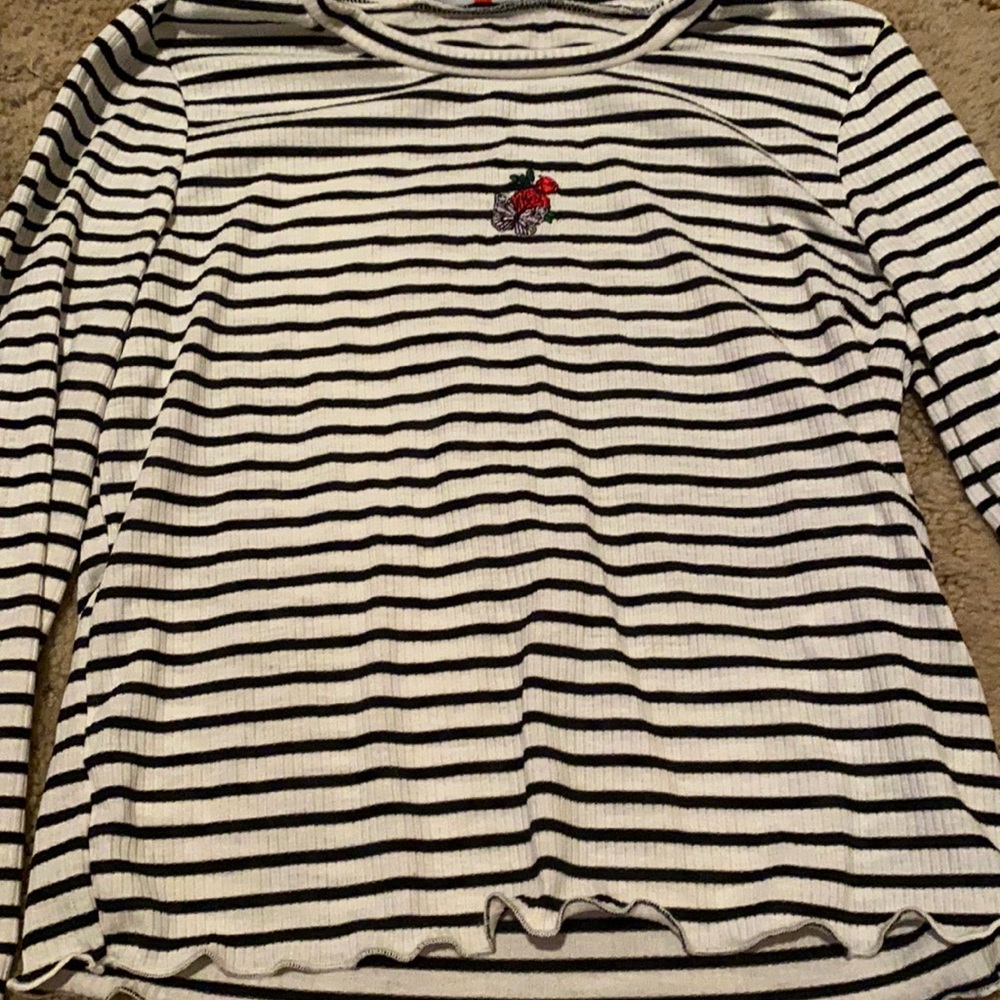 butterfly rose shirt